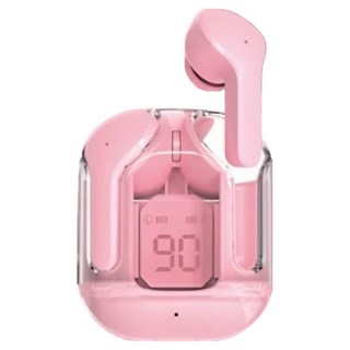 DTAudio 聆翔 AIR31 數顯無線藍芽耳機 ENC降噪 電量顯示 藍牙5.3, DTA-K33, 玫瑰粉