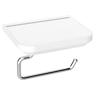 小麥購物 洞洞板配件 紙巾架 L2428, 1個, 白色