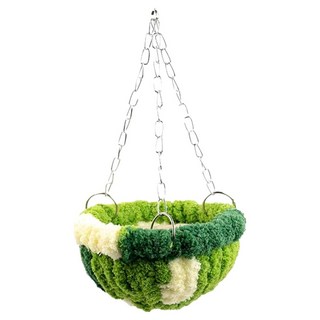 YOUPICK 優品庫 毛絨鞦韆, 1個, 森林綠