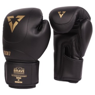 THEBRAVE T7 訓練拳擊手套 拳擊手套 左右一組, 1套, 霧面黑