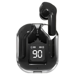 DTAudio 聆翔 AIR31 數顯無線藍芽耳機 ENC降噪 電量顯示 藍牙5.3, DTA-K33, 經典黑