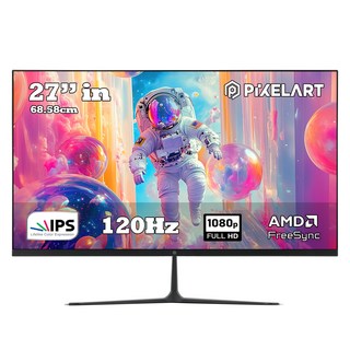PIXELAR FHD IPS 120Hz 電競螢幕, 68.58cm, PA2742IPS(無亮點)