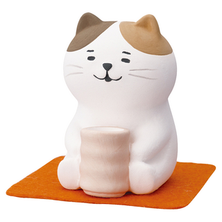 DECOLE 擴香石 貓咪喝茶