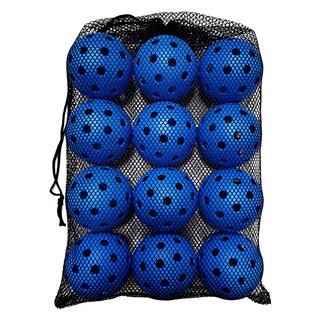 Popup 綜合球拍運動 匹克球 40孔, 12個, 藍色