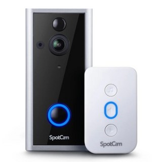 SpotCam 超廣角180度智慧門鈴攝影機, 1個, Ring 2