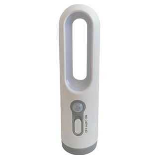 INTOPIC 廣鼎 2合1手電筒人體感應夜燈, 白色