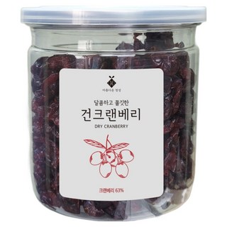 아름다운정성 말린 건조 건크랜베리, 1개, 200g