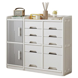 lilikoko 哩哩摳摳 極簡收納櫃組合二, 5層, 白色