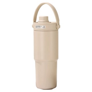 小麥購物 L832 陶瓷保溫杯, 735ml, 1個, 咖色