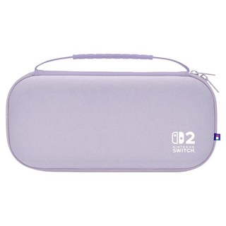호리 닌텐도 스위치2 슬림 하드 파우치 플러스, 파스텔 퍼플, 1개, NSX-079A
