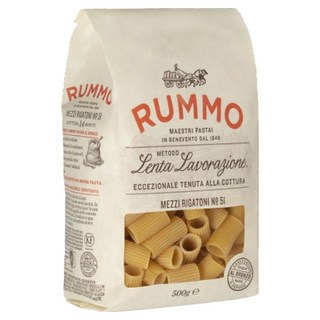 RUMMO 路莫 Mezzi Rigatoni 義大利管麵, 1個, 500g