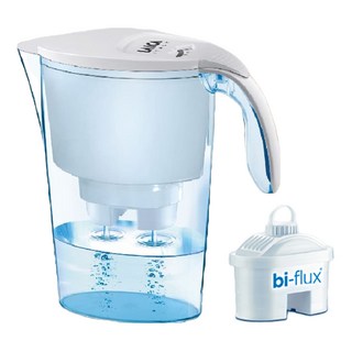 LAICA 萊卡 經典高效雙流濾水壺 2.3L + 濾芯, 1組, 淺藍色