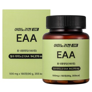 E4a Amino Rizen 核心 EAA 胺基酸, 1個, 180錠