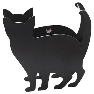 小麥購物 復古創意手工金屬蚊香盤 L2436, 貓咪站立