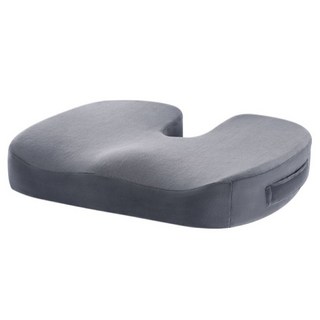 透氣減壓護脊記憶棉坐墊, 灰色
