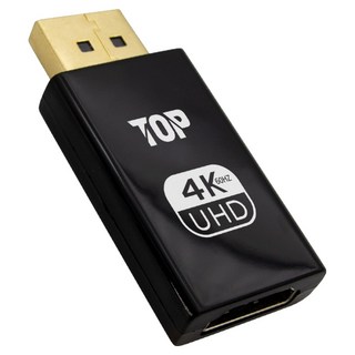 HDtop DP轉HDMI 4K 60Hz 轉接頭, 1個, HT-G35