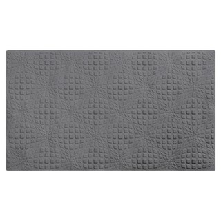 葉子小舖 橡膠浴室防滑墊, 1個, 幻境灰
