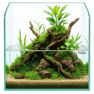 Samaqua Paladin 陸地生態缸 飼養箱 超白玻璃 魚缸 TB-300, 1個, 透明