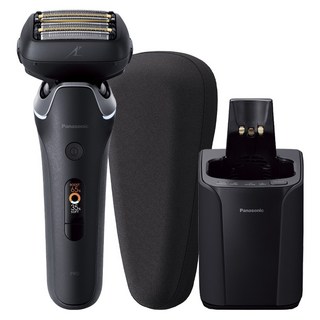 파나소닉 람대쉬 PRO 6 6중날 전기 면도기 + 세척기, ES-L690U, 블랙