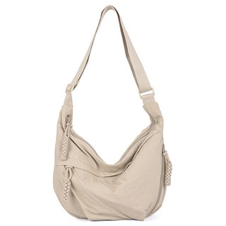 UNHAVE 餃子造型 Hobo 斜背包, 07 白色