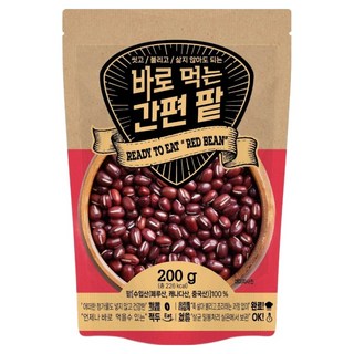 바로먹는 간편 팥, 1개, 200g
