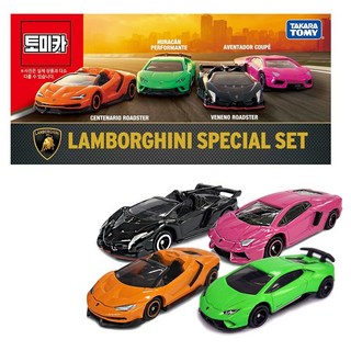 TOMICA Teatsu Korea禮物Lamborghini特別玩具組, 1套, 混色