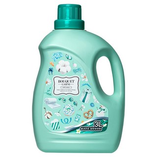 부케가르니 딥퍼퓸 초고농축 실내건조 섬유유연제 소프트코튼 본품, 3L, 1개