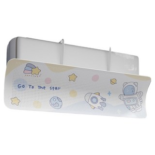 BM Design 無塵清爽冷氣擋風板 太空人, 1個, 單一商品