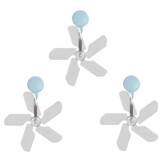 BM Design 現代螺旋槳式冷氣擋風板 藍色 單一商品, 3個