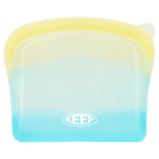 킵스위밍 실리콘 방수 수영 파우치 1200ml, 하와이안비치