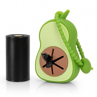 撿便盒, 1個, 酪梨, 1入