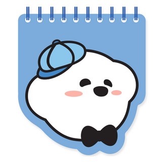 양지다이어리 페이스수첩 144매, 빵아, 1개