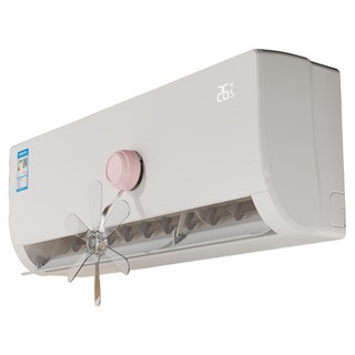 BM Design 現代螺旋槳型冷氣擋風板 粉紅色, 1個, 單一商品