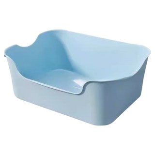 高精寵物 加高貓砂盆, 藍色, 1個