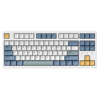 한성컴퓨터 염료승화 8K 4K 가스켓 유무선 기계식 키보드 38g, 딥블루 뽀송, TFG Cloud Max CL, SURFYY