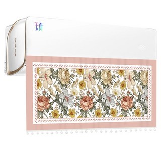 BM Design 可愛窗簾式冷氣擋風板 花朵 900 x 450 mm, 1個, 單一商品