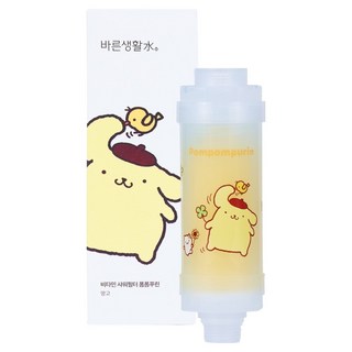 바른생활수 산리오캐릭터즈 비타민 샤워필터, 1개, 폼폼푸린망고