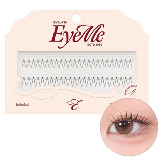 PICCASSO 畢卡索 Eyeme 分段式假睫毛 濃密V型, 1個, 黑色