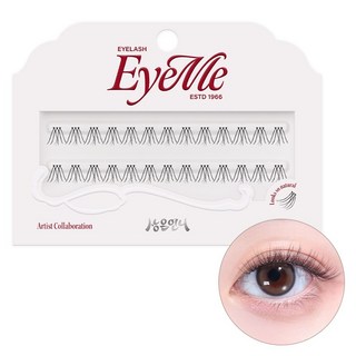 PICCASSO 畢卡索 Aimei x 尚恩姐姐 根根分明假睫毛 柔軟款 10mm, 1個, 黑色