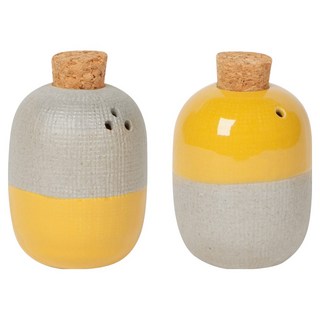 danica STUDIO Heirloom 石陶調味罐2件組 土星黃, 1套, 調味罐 100ml 2個