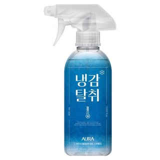 아우라 냉감탈취 섬유 스프레이 본품, 400ml, 1개