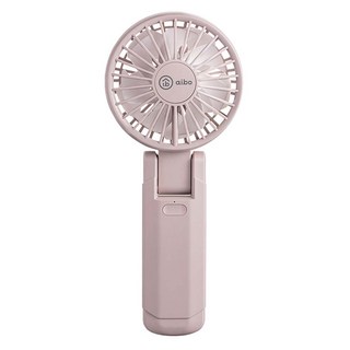 aibo 雙扇葉折疊頸掛/手持兩用風扇, HA-FAN1146, 藕紫色