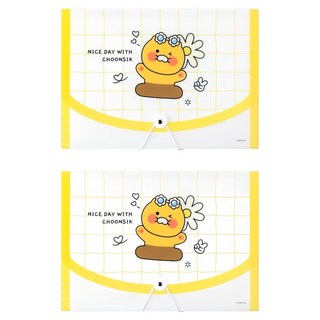 Kakao Friends Say Cheese 12格風琴夾, 2個, 春植
