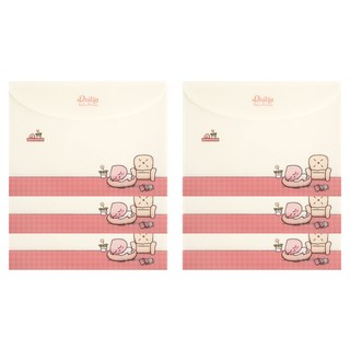 KAKAO FRIENDS 日常橫式信封文件夾, Apeach, 6個