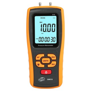 BENETECH 標智差壓檢測儀 壓力計 GM510, 1個