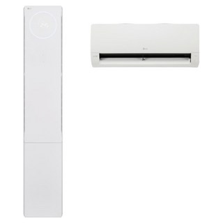 LG전자 인버터 56.9㎡(17.2평) + 18.7㎡(5.7평) 휘센 오브제컬렉션 뷰2 2 in 1 2시리즈 에어컨 FQ17FU2EN2 방문설치, FQ17FU2EDN, 일반배관형