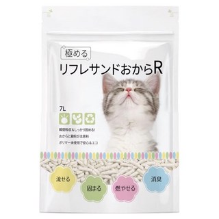 RICH.C 瑞奇 YOYO 天然環保豆腐貓砂 7L, 3.2kg, 原味, 1包