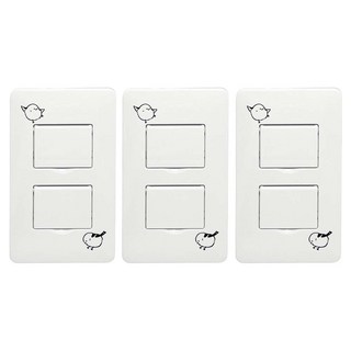 MARUKI 電線插座保護蓋 可掀式, 3個