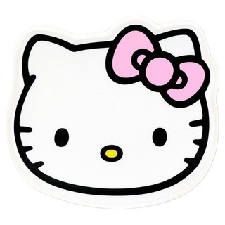 헬로키티 키보드 마우스 손목보호쿠션, 핑크, 1개