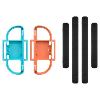 SPACE SHIELD 任天堂 Switch 2 Joy-Con 相容 Play-Fit 運動手腕帶腿帶 2件組, 1套, 單一商品, 混合顏色
